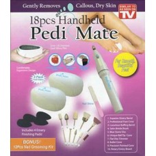 PEDİ MATE 18 PARÇA MANİKÜR&PEDİKÜR SETİ